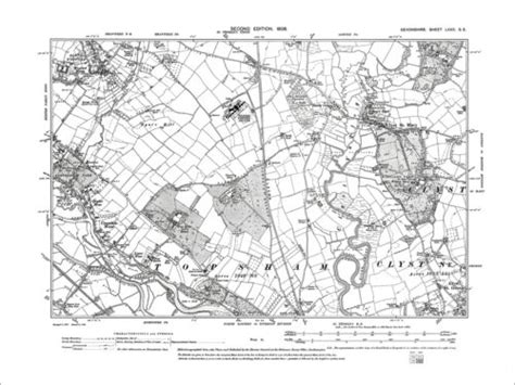 South Wonford, Clyst St Mary, Clyst St George, Old Map Devon 1906: 80SE | eBay