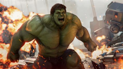 1920x1080 Resolution Angry Hulk Marvel's Avengers 4K 1080P Laptop Full ...