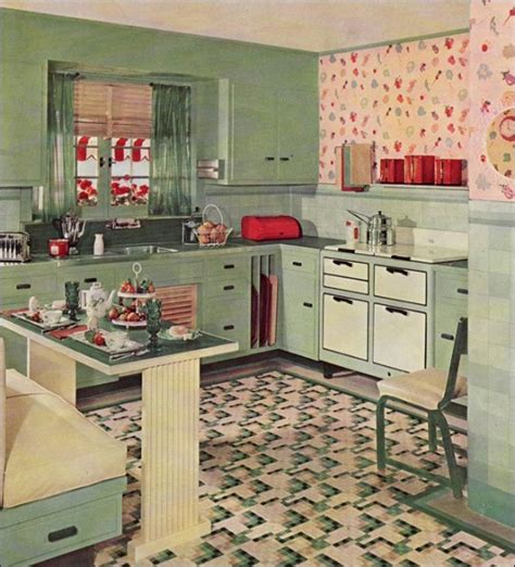 Retro Kitchen Design Sets and Ideas