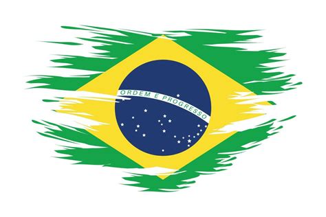 bandera de brasil 10824394 Vector en Vecteezy