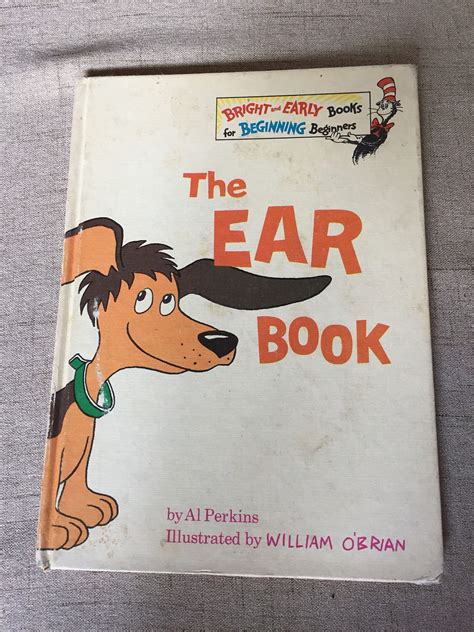 Ear Book Dr Seuss Vintage Book Club Edition of The Ear Book | Etsy ...