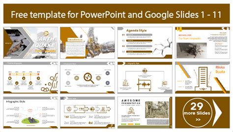 Earthquake Template - PowerPoint Templates and Google Slides