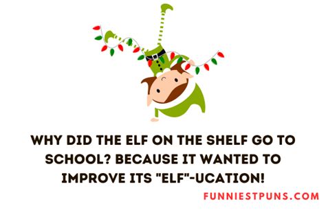 90+ Funny Elf on the Shelf Puns and Jokes - Funniest Puns