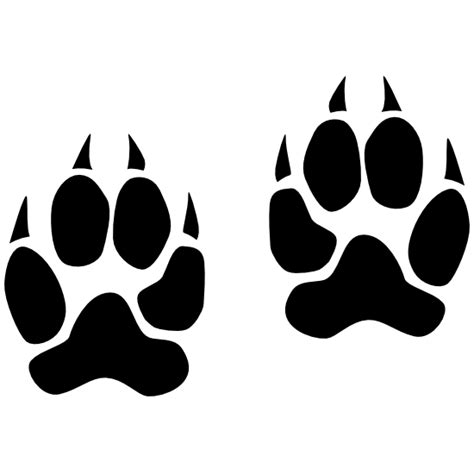 Wildcat Paw Print Logo