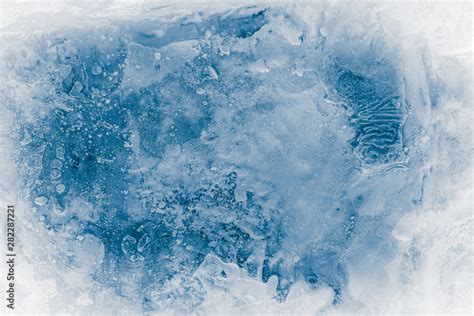 Textured ice block surface background. Stock Photo | Adobe Stock