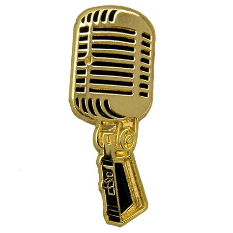 Gold Microphone PNG Transparent Images, Pictures, Photos