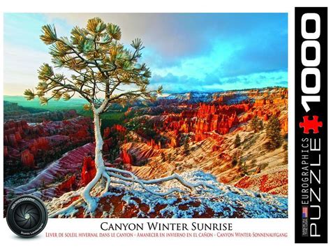 Buy Eurographics - Grand Canyon Winter Sunrise Puzzle 1000pce