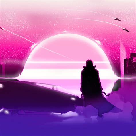 Download Synthwave Sci Fi Cyberpunk PFP