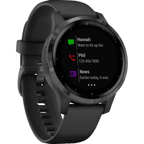 Garmin vivoactive 4S Smartwatch 010-02172-11 B&H Photo Video