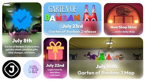 Jule Games on Twitter: "Our schedule for everything #gartenofbanban ...