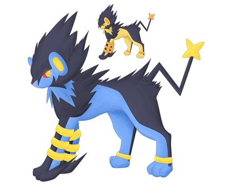 Mega Luxray by Foxymon on DeviantArt