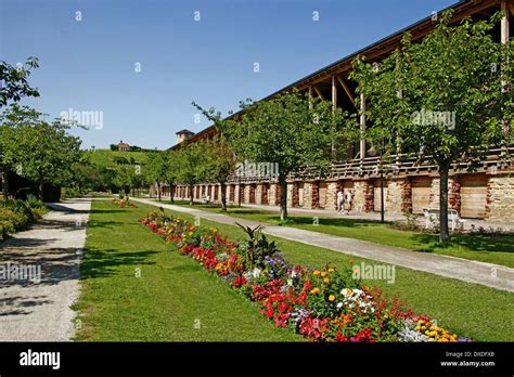 Spa gardens, Bad Durkheim Stock Photo - Alamy