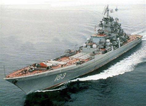 WARSHIP PICTURES: Kirov class - Battlecruiser Pyotr Velikiy