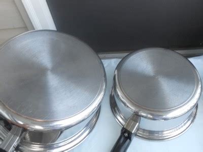 CORDON BLEU TEMP TONE WATERLESS STAINLESS COOKWARE SET POT PAN SKILLET ...