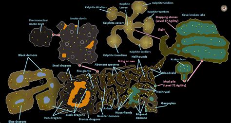 Image - Stronghold Slayer Cave map pre-split.png | Old School RuneScape Wiki | FANDOM powered by ...