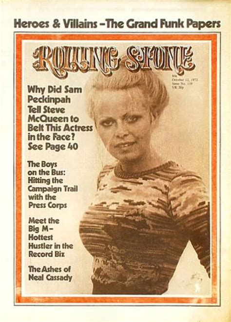 Rolling Stone | October 12, 1972 at Wolfgang's