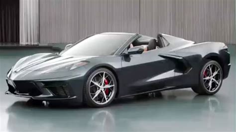 Top already dropped on 2020 Chevrolet Corvette Stingray Convertible