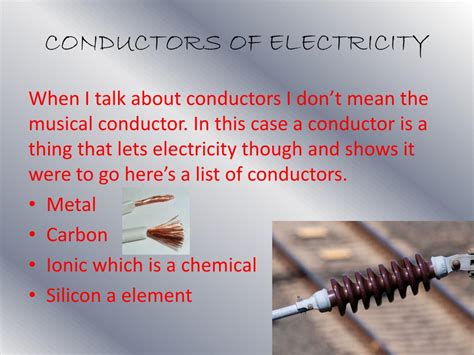 Electrical Conductor Definition Science