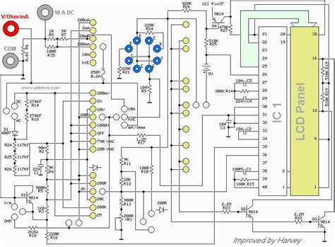 6 Essential Components of a Digital Multimeter Schematic