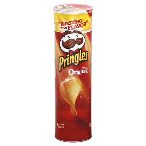 Pringles Potato Crisps, The Original, Super Stack, 6.41 oz (182 g)