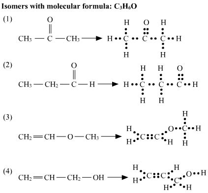 C3h6o Lewis Dot Structure