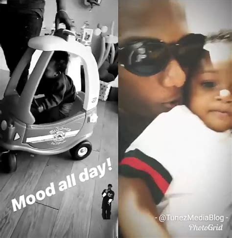 Wizkid Heir, Baby Zion Stunting In His Whip - Celebrities - Nigeria