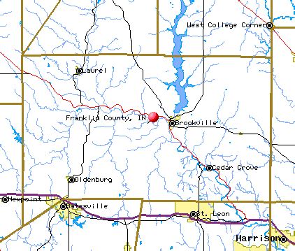 Franklin County Indiana Map | Hiking In Map