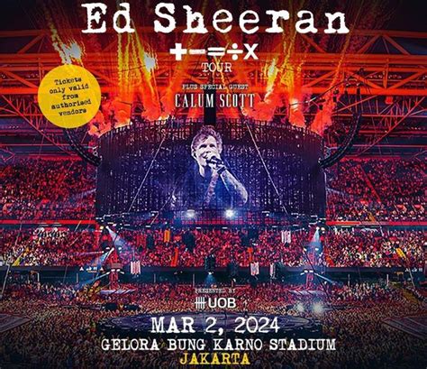 Ed Sheeran +-=÷x Tour! | What's New Indonesia