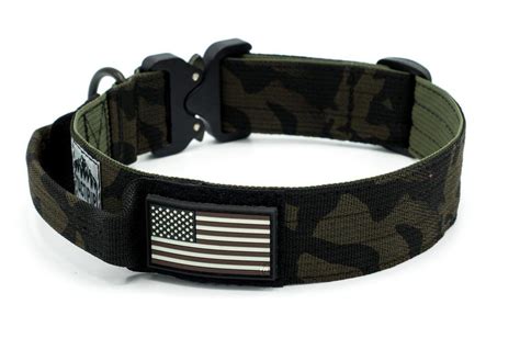 Extreme Tactical 1.5" Dog Collar with Handle | Dog training obedience ...