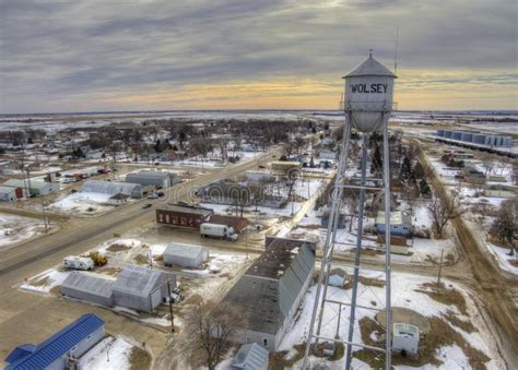 Wolsey is a Small Farming Community by Huron in South Dakota Stock Image - Image of huron, south ...