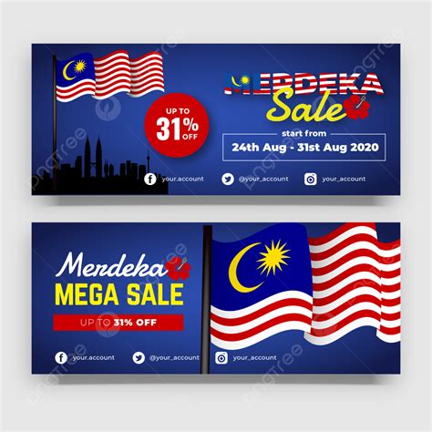 Merdeka Sale Banner Design Template Template Download on Pngtree