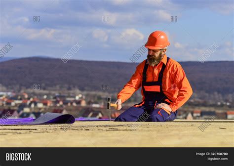 Flat Roof Installation Image & Photo (Free Trial) | Bigstock