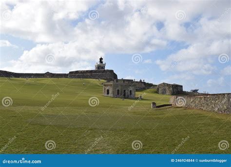 Historic Fort in Old San Juan, Puerto Rico Stock Photo - Image of ...