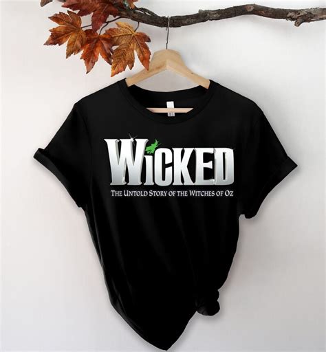 Wicked Broadway A New Musical Tshirt Wicked Shirt Broadway - Etsy ...