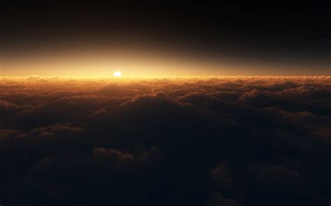 Sunrise Clouds HD wallpaper