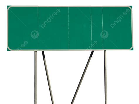 Green Road Sign Blank Empty, Highway, Green, Road PNG Transparent Image ...