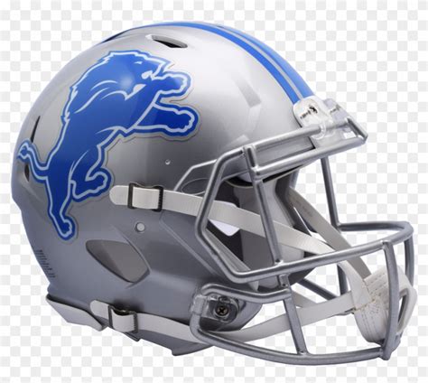 Detroit Lions Speed Authentic Helmet - Detroit Lions Helmet 2017, HD ...