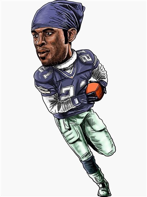 "Deion Sanders Deion Sanders Deion Sanders" Sticker for Sale by ElisabethBerga | Redbubble