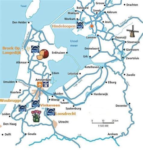 Sail on a river cruise through Holland and discover its canals