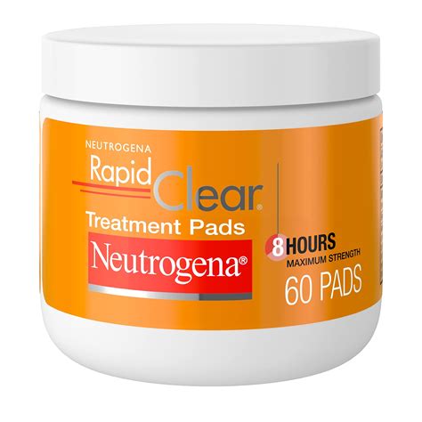 Buy Neutrogena Rapid Clear Maximum Strength Acne Face Pads with 2% ...