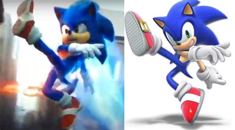 Sonic Movie References Sonic's Super Smash Bros Ultimate Pose ...