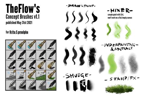 Krita Brush Pack