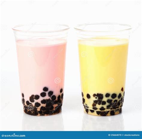 Two Delicious Bubble Tea Stock Photo - Image: 25664070