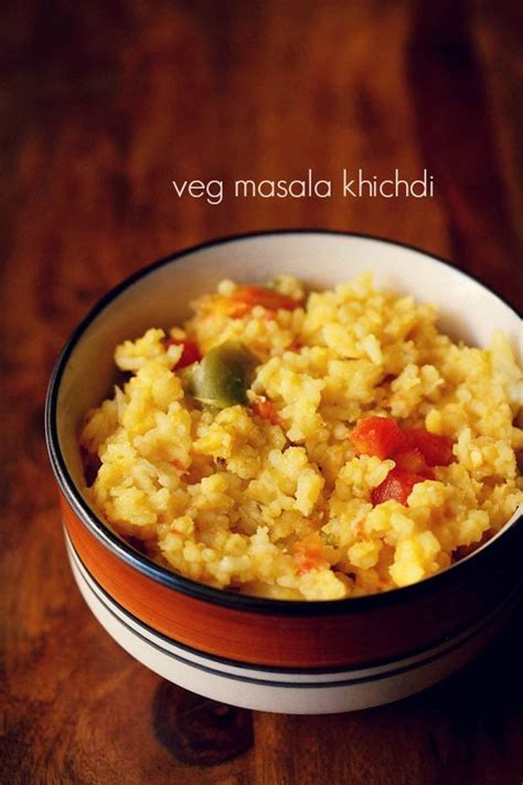 Masala Khichdi | Vegetable Khichdi » Dassana's Veg Recipes