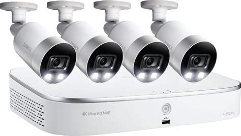 Customer Reviews: Lorex 8-Channel, 4-Camera Indoor/Outdoor Wired 4K UHD 2TB NVR Surveillance ...