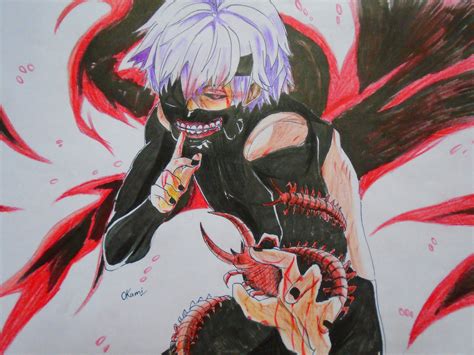 Drawing Kaneki Ken - Tokyo Ghoul by Okamikun99 on DeviantArt