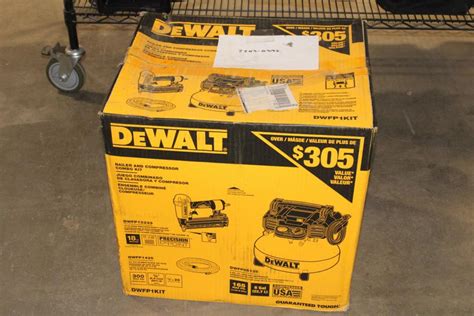 DeWalt Nailer & Compressor Combo Kit | Property Room