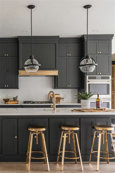 Gray Kitchen Cabinet Colors Capture The Essence Of A Cool