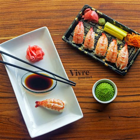 Ebi Nigiri Sushi - 5 pcs - Vivre Gourmet