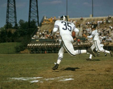 Alan Ameche, Baltimore Colts 1955. I'm glad the Colts adopted their ...